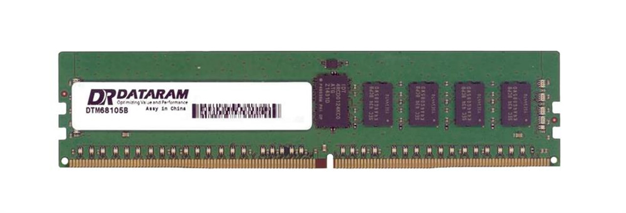 DRIX2133RS/8GB Dataram 8GB PC4-17000 DDR4-2133MHz Registered ECC CL15 288-Pin DIMM 1.2V Single Rank Memory Module