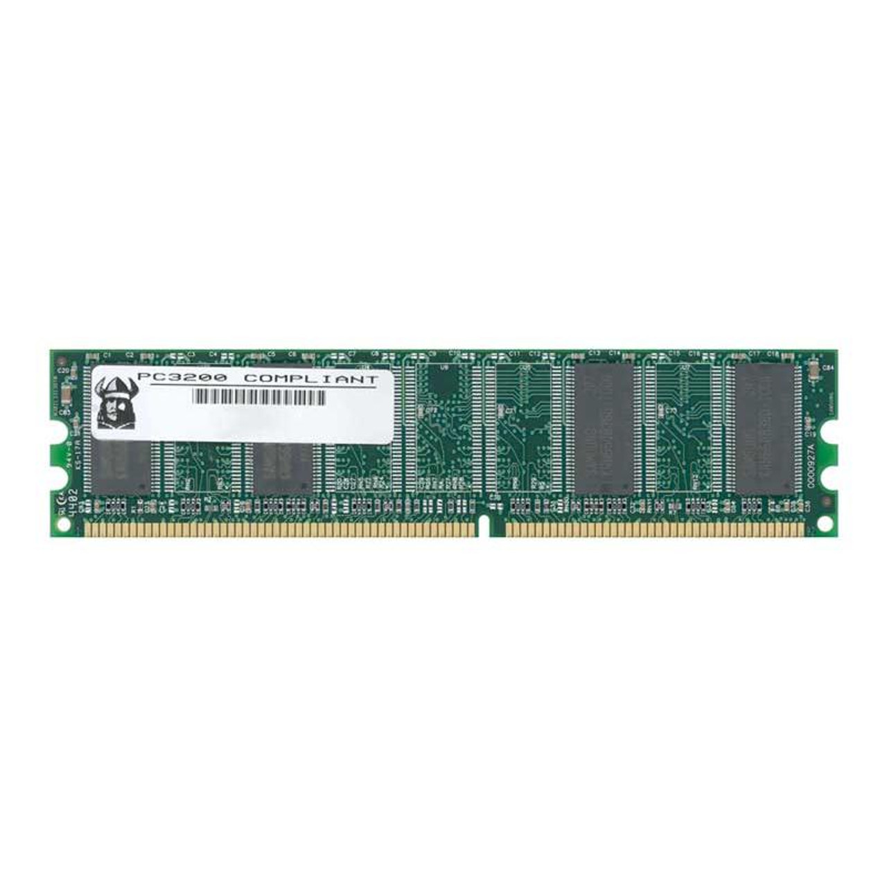 GW3200DDR/256 Viking 256MB PC3200 DDR-400MHz non-ECC Unbuffered CL3 184-Pin DIMM Memory Module