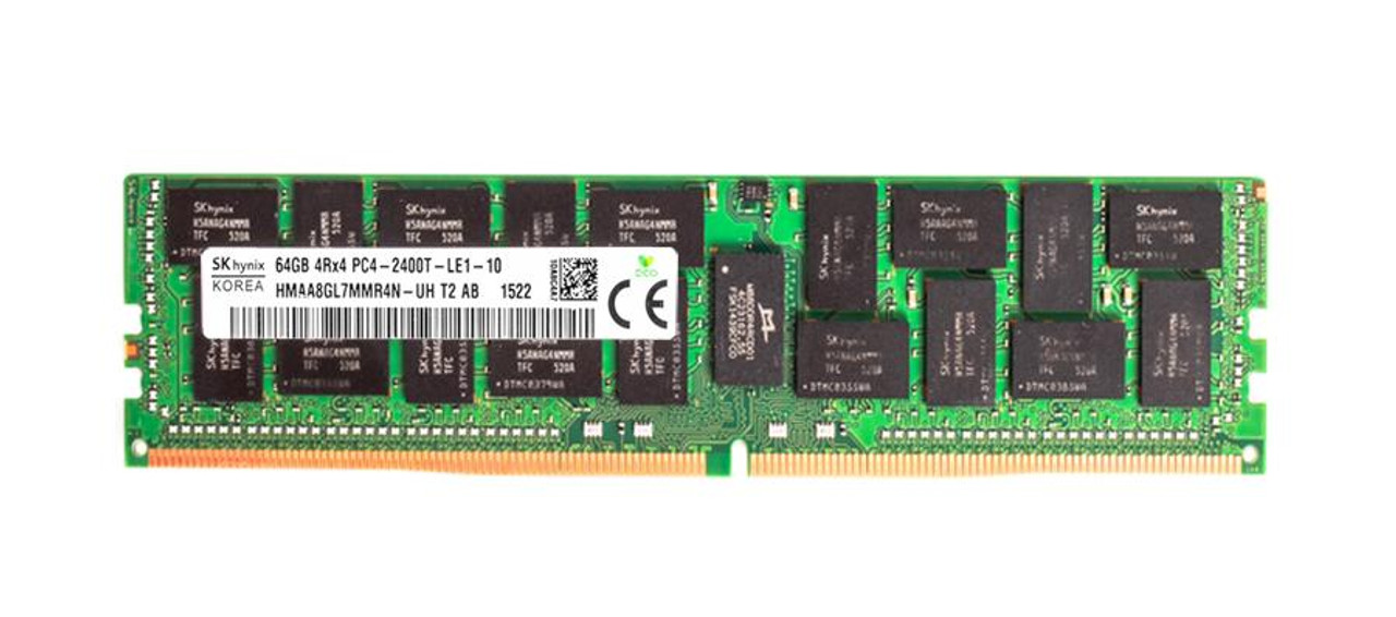 HMAA8GL7MMR4N-UH Hynix 64GB PC4-19200 DDR4-2400MHz ECC Load Reduced CL17 288-Pin DIMM 1.2V Quad Rank Memory Module