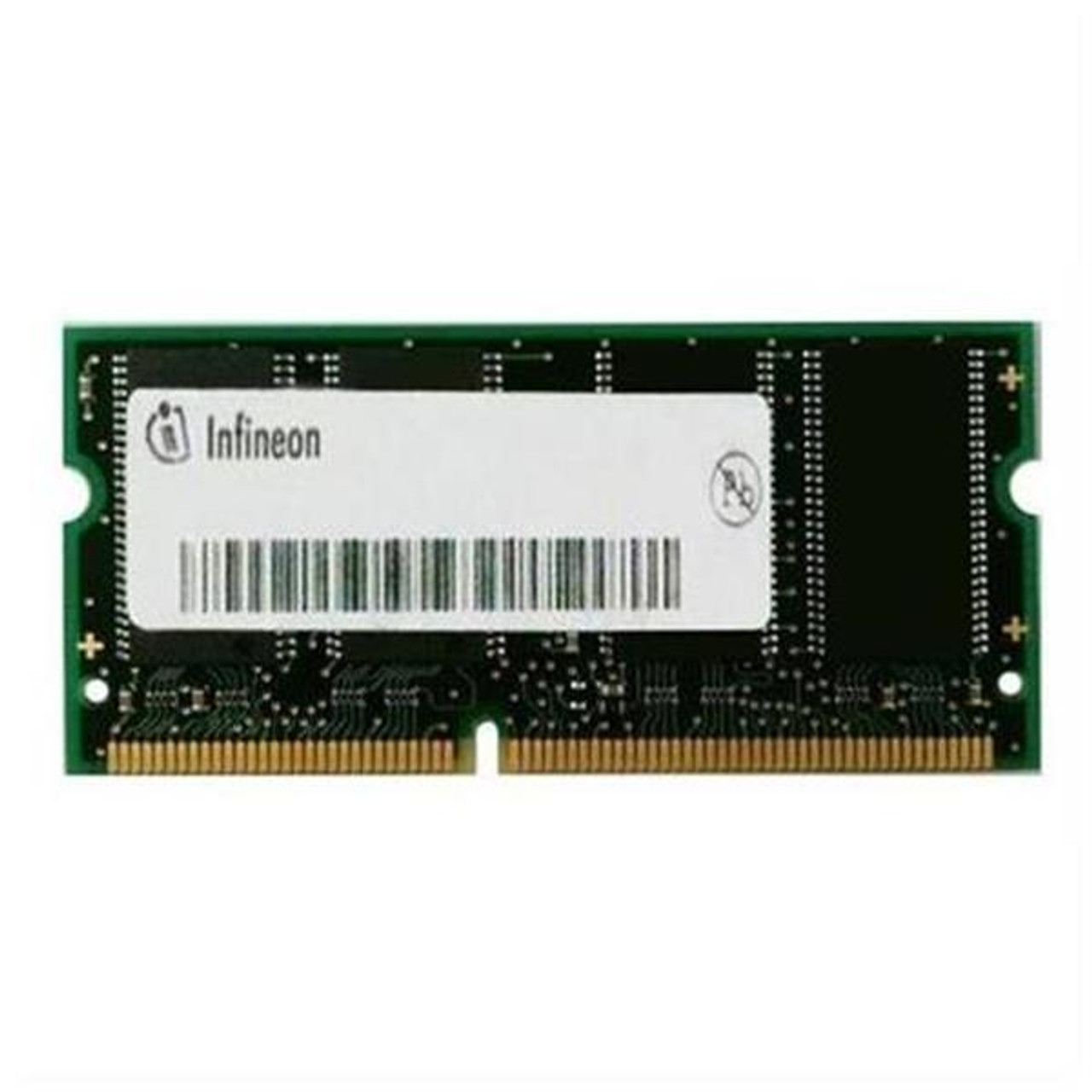 HYB39S64800BT-8 Infineon 64MB PC100 100MHz non-ECC Unbuffered CL2 144-Pin SoDimm Memory Module