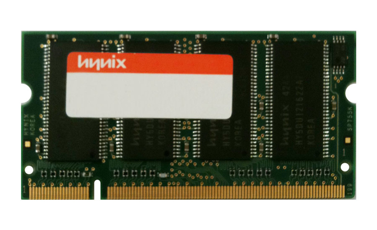 HYMD116M645A6-L Hynix 128MB PC1600 DDR-200MHz non-ECC Unbuffered CL2 200-Pin SoDimm Memory Module