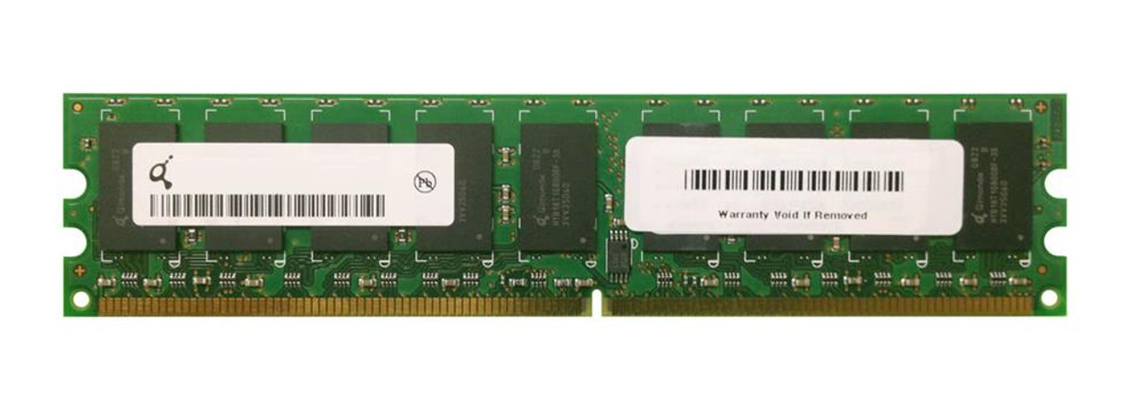 HYS72T64000HU-25F-B2 Qimonda 512MB PC2-6400 DDR2-800MHz ECC Unbuffered CL5 240-Pin DIMM Single Rank Memory Module