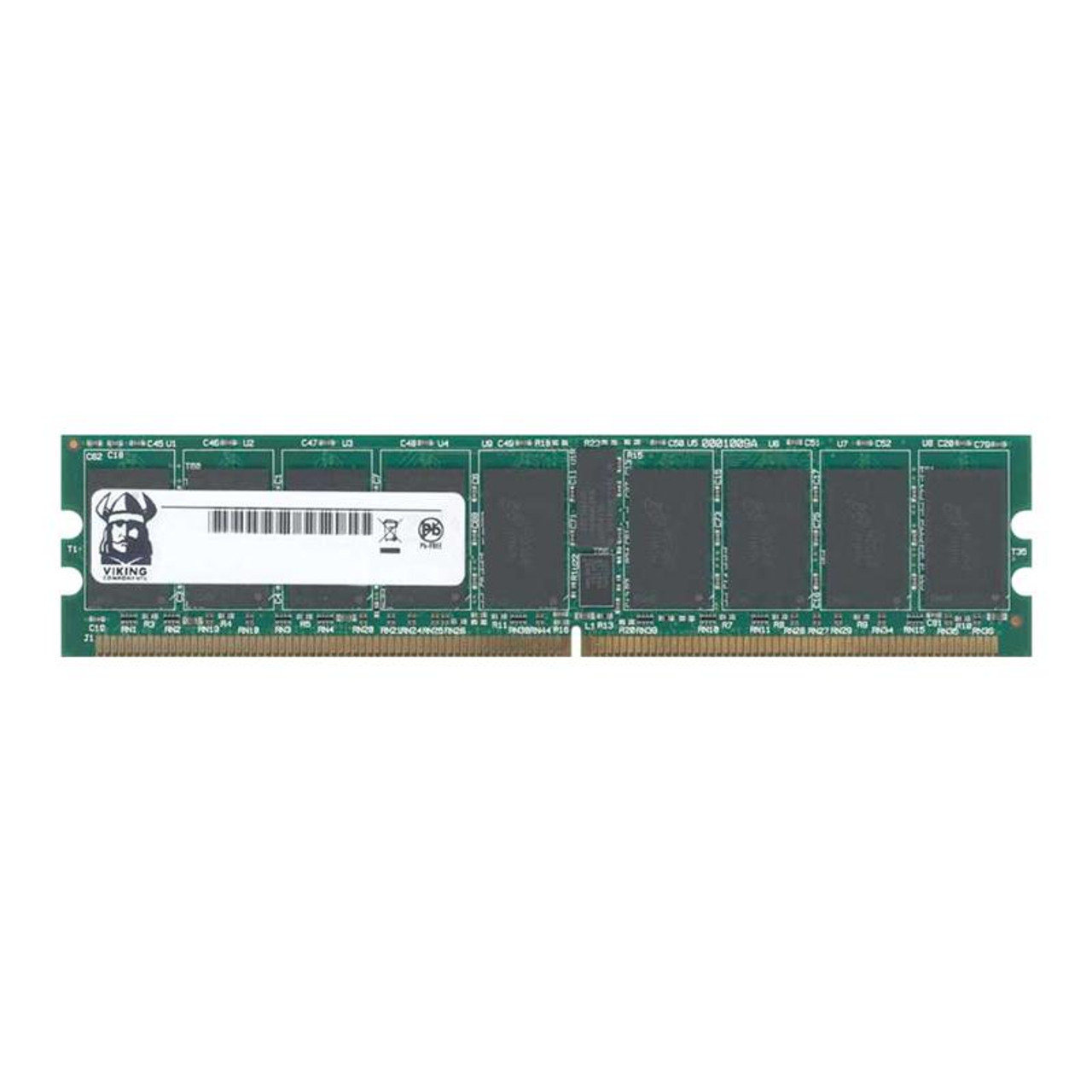 mezclador Más crear IW6472RDDR400 Viking 512MB PC2-3200 DDR2-400MHz ECC Registered CL3 240-Pin  DIMM Single Rank Memory