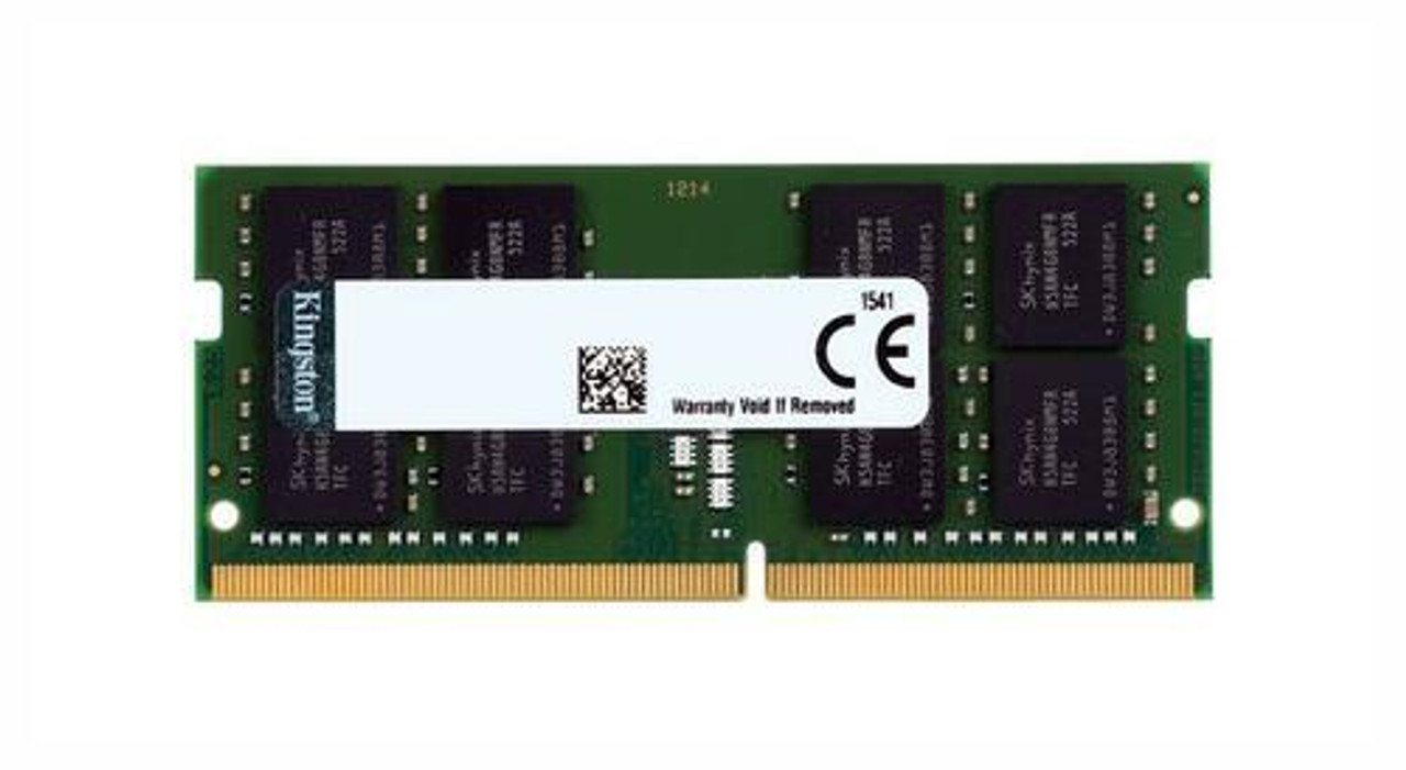 KTL-TN429ES8/16G Kingston 16GB PC4-23400 DDR4-2933MHz ECC Unbuffered CL21 260-Pin SoDimm 1.2V Single Rank Memory Module