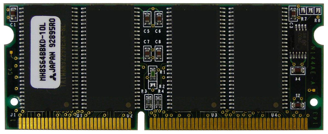 KTT-SO100/64-AA Memory Upgrades 64MB PC100 100MHz Non-Parity Unbuffered CL2 144-Pin SoDimm Memory Module For Toshiba Satellite 2100 1555 Tecra 8100