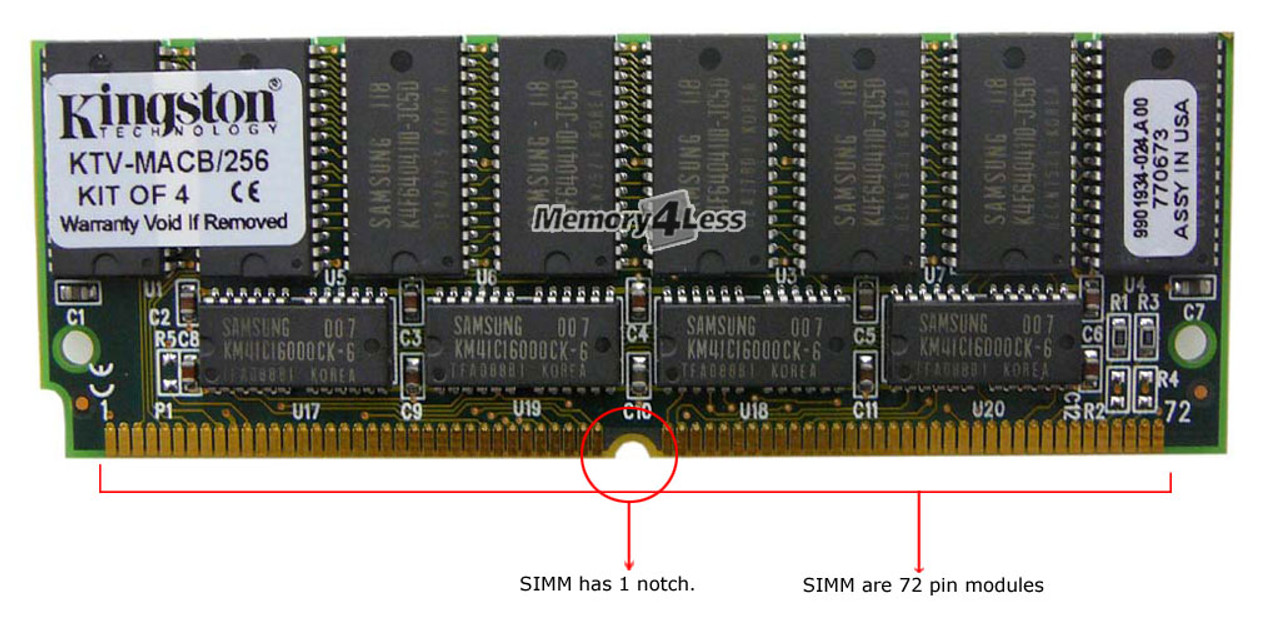 KTV-MACB/256 Kingston 256MB Kit (4 X 64MB ) Memory for Digital Alphaserver 1000A 5 400 5 333 5 300