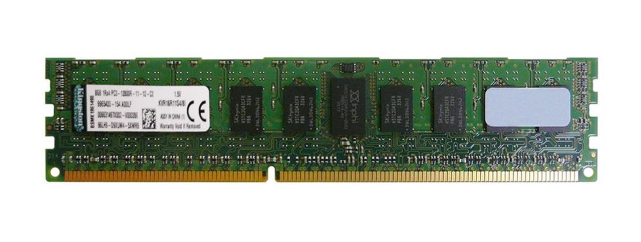 KVR16R11S4/8L Kingston 8GB PC3-12800 DDR3-1600MHz ECC Registered CL11  240-Pin DIMM Single Rank x4 Memory Module w/TS