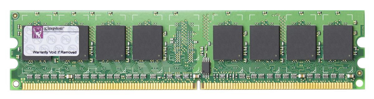 KVR667D2N5-667 Kingston 512MB PC2-5300 DDR2-667MHz non-ECC Unbuffered CL5 240-Pin DIMM Single Rank Memory Module