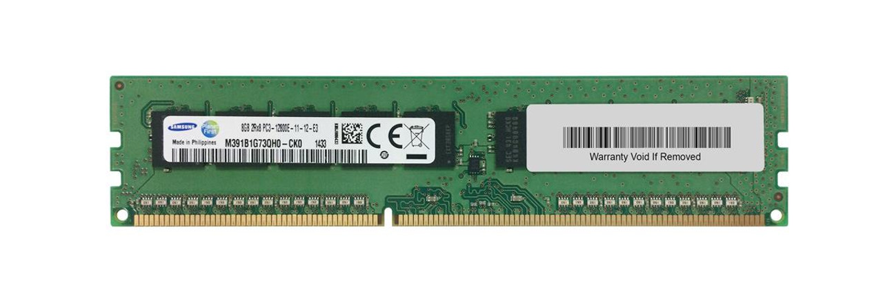 M391B1G73QH0-CK0 Samsung 8GB PC3-12800 DDR3-1600MHz ECC Unbuffered