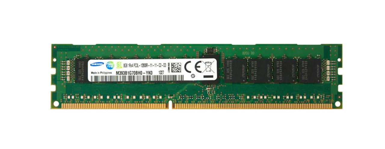 M393B1G70BH0 Samsung 8GB PC3-12800 DDR3-1600MHz ECC Registered CL11 240-Pin  DIMM Single Rank Memory