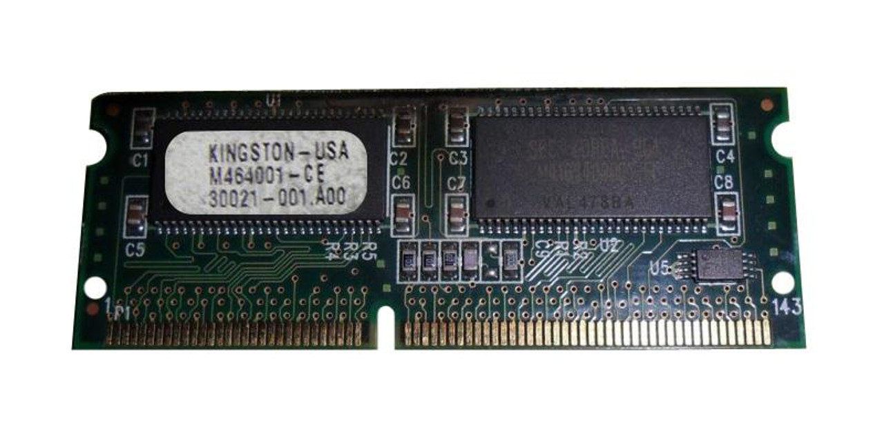 M464001 Kingston 32MB PC66 66MHz non-ECC Unbuffered CL2 144-Pin SoDimm Memory Module For Fujitsu LifeBook 656Tx/635Tx/790Tx