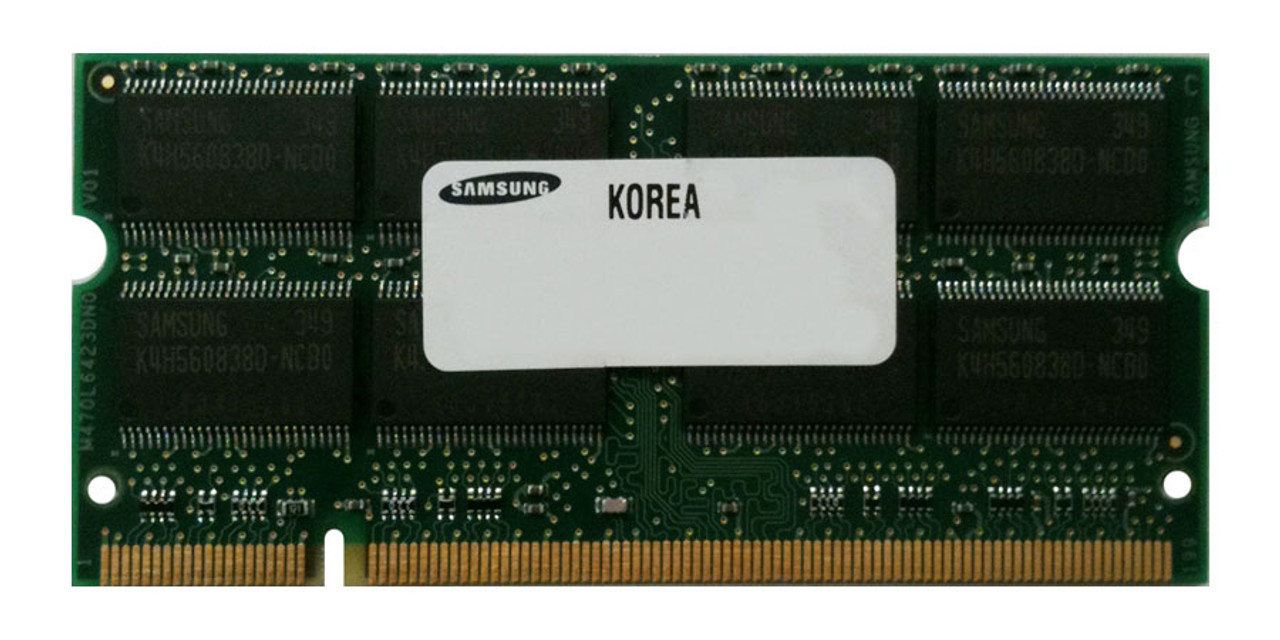 M470L1624DT0 Samsung 128MB PC2100 DDR-266MHz non-ECC Unbuffered CL2.5 200-Pin SoDimm Memory Module
