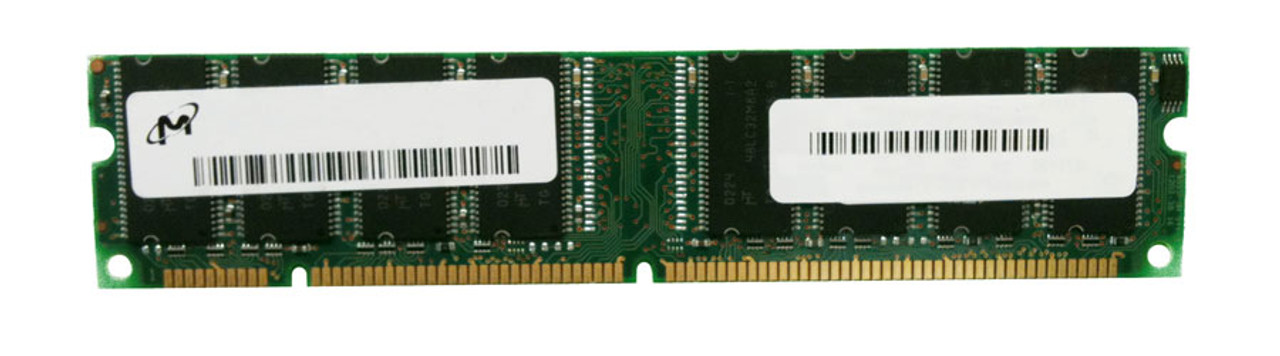 MICRON/3RD-11009 Micron 128MB PC133 133MHz non-ECC Unbuffered CL3 168-Pin DIMM Memory Module