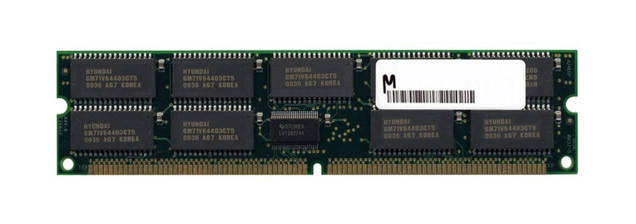 MT128V18E888-50P1J Micron 128MB EDO ECC Buffered 50ns 18c 8x8 168-Pin DIMM Memory Module