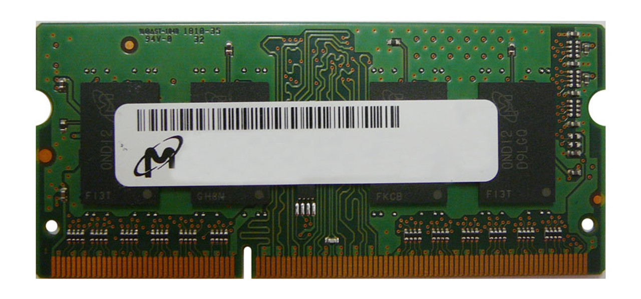 MT16JTF1G64HZ-1G6J1 Micron 8GB PC3-12800 DDR3-1600MHz non-ECC Unbuffered CL11 204-Pin SoDimm Dual Rank Memory Module