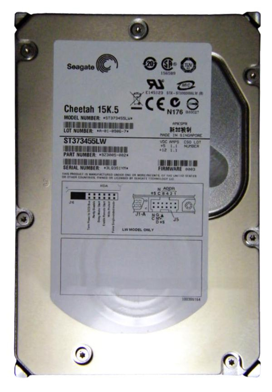 9Z3005-002 Seagate Cheetah 15K.5 73.4GB 15000RPM Ultra-320 SCSI 68-Pin 16MB  Cache 3.5-inch Internal Hard Drive