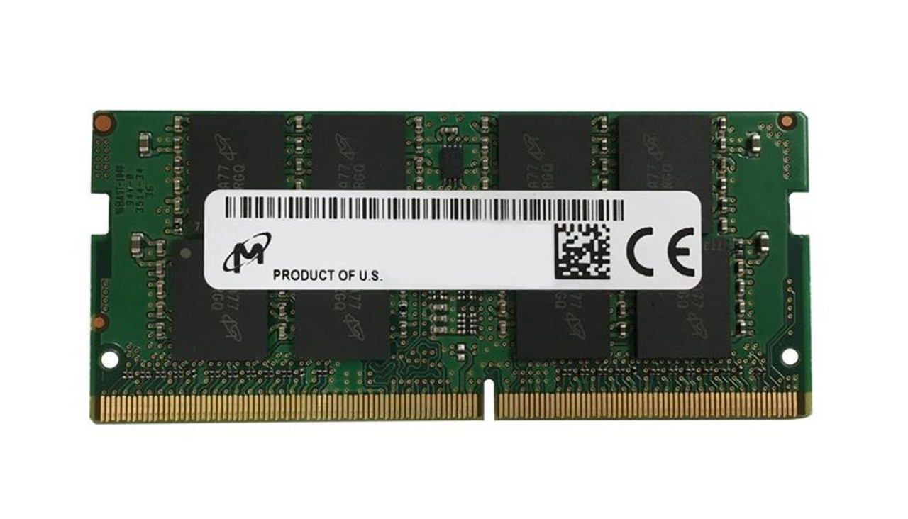 MTA16ATF1G64HZ-2G3 Micron 8GB PC4-19200 DDR4-2400MHz non-ECC Unbuffered CL17 260-Pin SoDimm 1.2V Dual Rank Memory Module