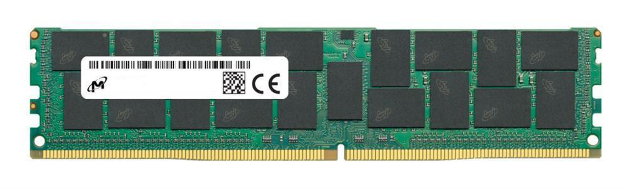 MTA72ASS16G72LZ-2G9B3R Micron 128GB PC4-25600 DDR4-3200MHz Registered ECC CL22 288-Pin Load Reduced DIMM 1.2V Quad Rank Memory Module