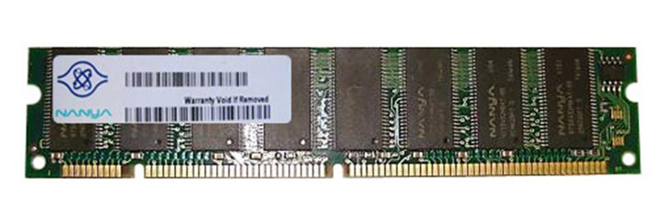 NT128S64V88C0G-7K Nanya 128MB PC133 133MHz non-ECC Unbuffered CL3 168-Pin DIMM Memory Module