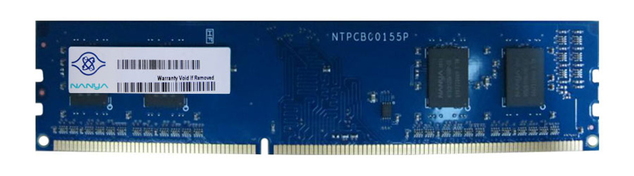 NT512C64B88A0NY-BE Nanya 512MB PC3-8500 DDR3-1066MHz non-ECC Unbuffered CL7 240-Pin DIMM Single Rank Memory Module