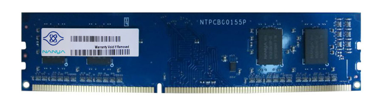 NT512C64BH4A0PY-BE Nanya 512MB PC3-8500 DDR3-1066MHz non-ECC Unbuffered CL7 240-Pin DIMM Memory Module