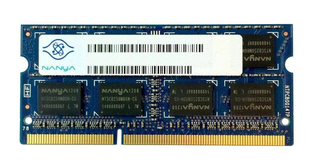 NT8GA64D88GX3S-HR Nanya 8GB PC4-21300 DDR4-2666MHz non-ECC Unbuffered CL19 260-Pin SoDimm 1.2V Single Rank Memory Module