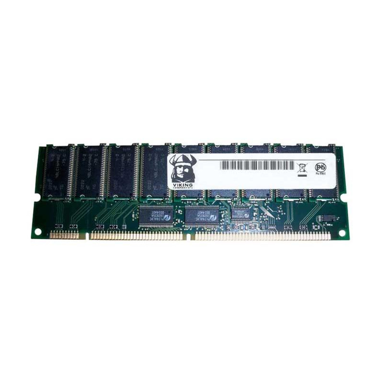 PC13364X72RL-CL3 Viking 512MB PC133 133MHz ECC Registered CL3 3.3V 168-Pin DIMM Memory Module