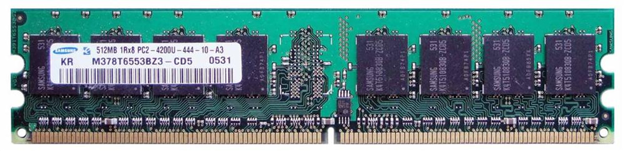 PE19770402 Edge Memory 1GB Kit (2 X 512MB) PC2-4200 DDR2-533MHz non-ECC Unbuffered CL4 240-Pin DIMM Memory