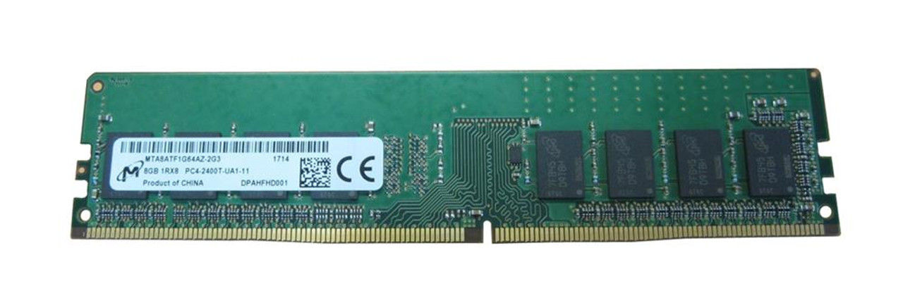 PE250119 Edge Memory 8GB PC4-19200 DDR4-2400MHz non-ECC Unbuffered CL17 288-Pin DIMM 1.2V Single Rank Memory Module