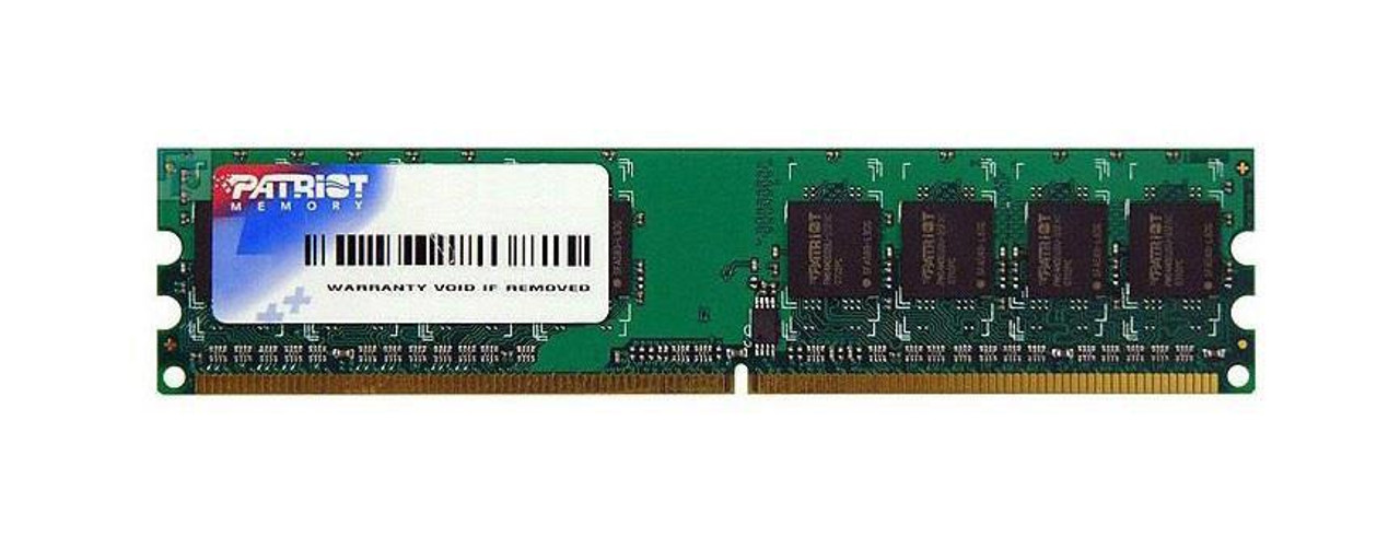 PSD225653391ER Patriot Signature 256MB DDR2 PC2-4200 533MHz ECC Registered CL4 240-Pin DIMM Single Rank Memory Module