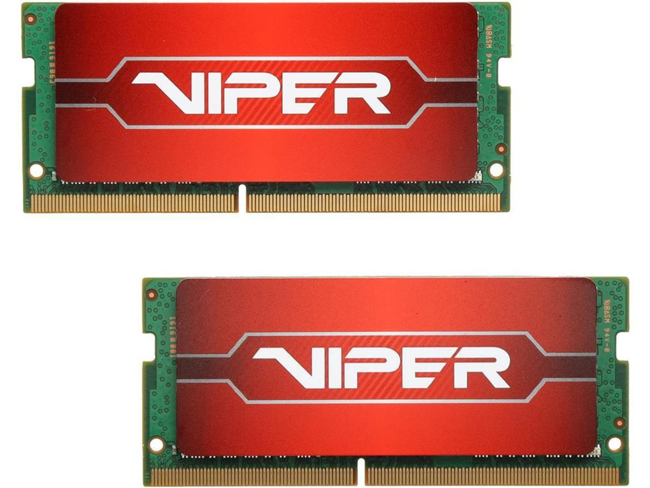 PV432G240C5SK Patriot Viper 32GB Kit (2 X 16GB) PC4-19200 DDR4-2400MHz  non-ECC Unbuffered CL15 (15-15-15-35) 260-Pin SoDimm 1.2V Dual Rank Memory