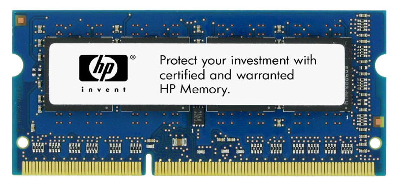 QP013AA#ABF HP 8GB PC3-10600 DDR3-1333MHz non-ECC Unbuffered CL9 204-Pin SoDimm Dual Rank Memory Module