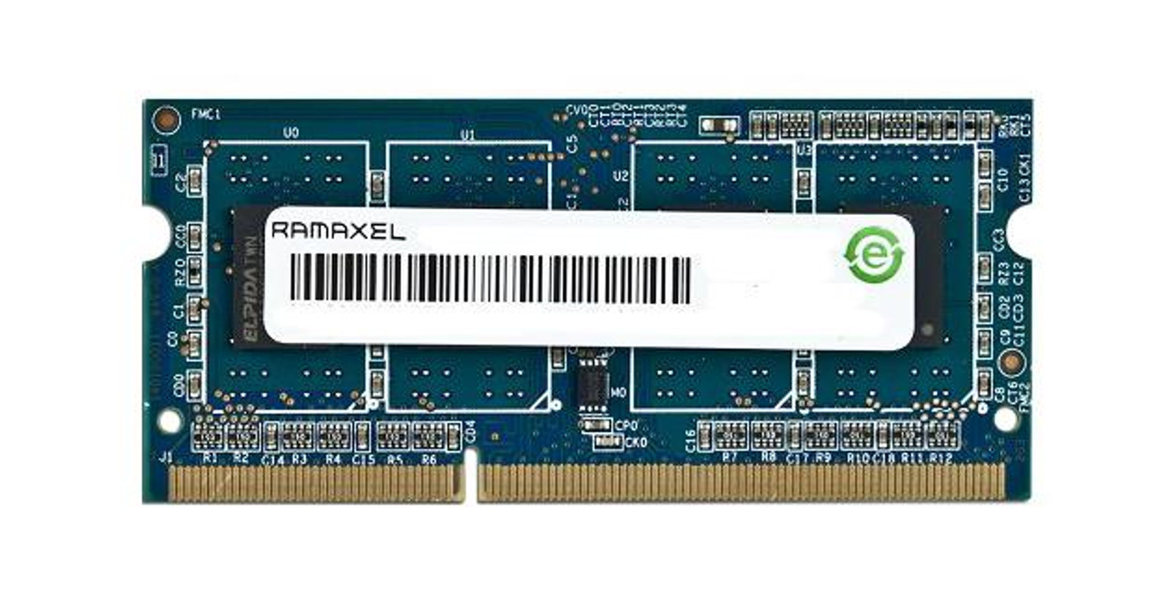 RMR3160ME68FAF-1600 Ramaxel 8GB PC3-12800 DDR3-1600MHz non-ECC Unbuffered CL11 SoDimm 1.35V 204-Pin Low Voltage Dual Rank Memory Module