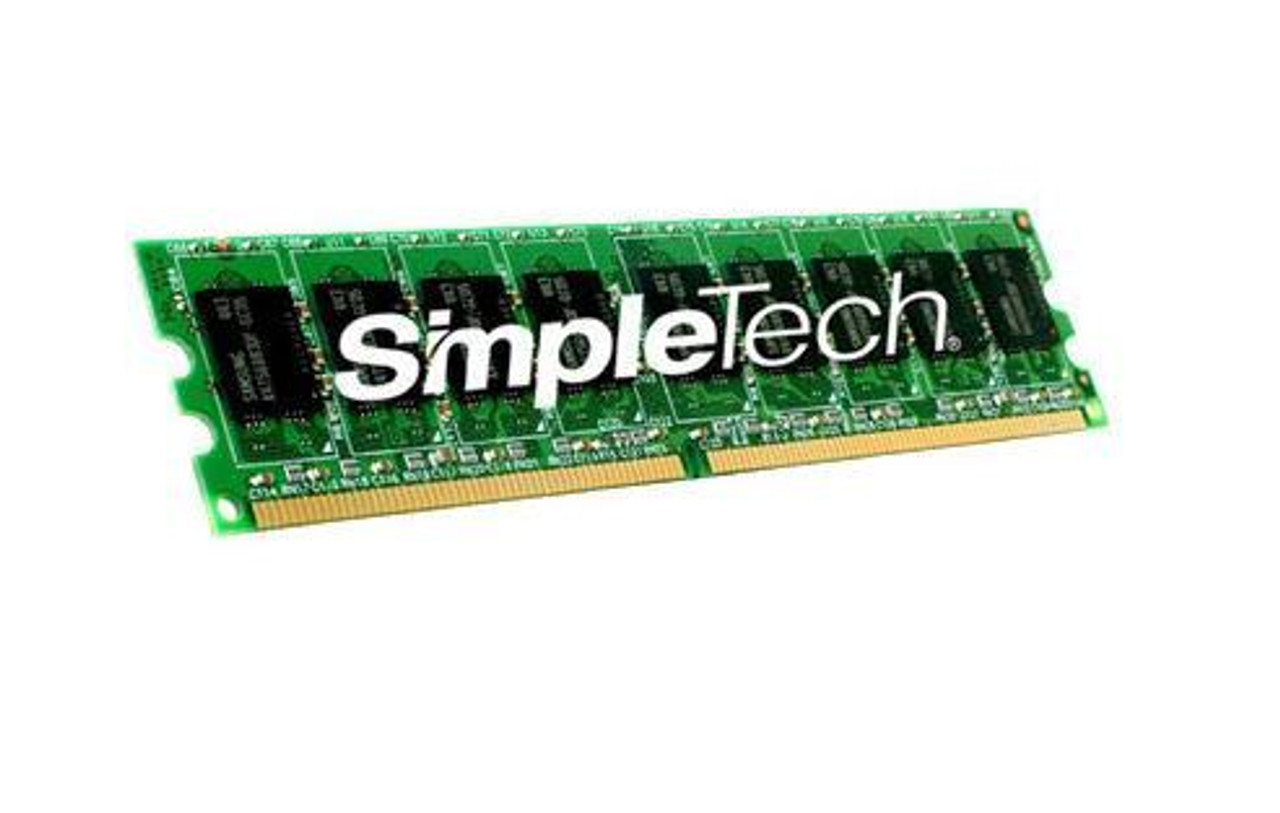 S256R3EM1QK SimpleTech 256MB PC2-4200 DDR2-533MHz ECC Unbuffered CL4 240-Pin DIMM Memory Module