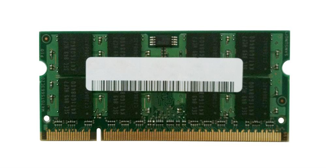 S26341-F1006-E119 Fujitsu 512MB PC2-4200 DDR2-533MHz non-ECC Unbuffered CL4 200-Pin SoDimm Single Rank Memory Module