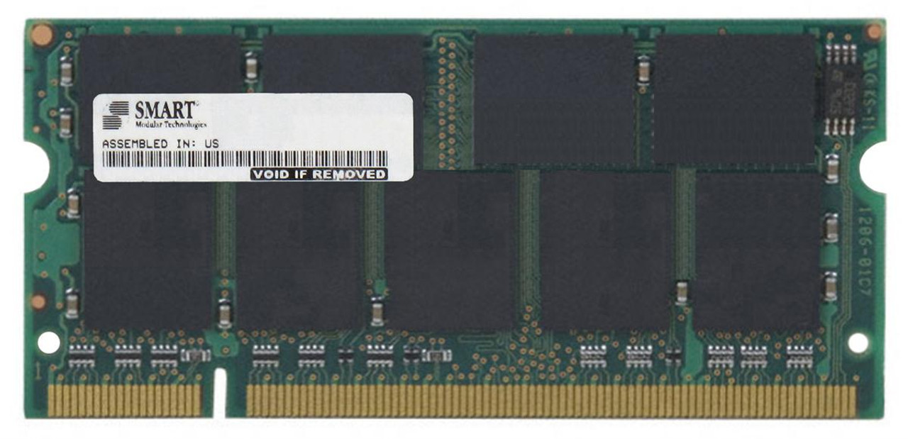 SG572648MOT535M1IB Smart Modular 512MB PC2-5300 DDR2-667MHz ECC Unbuffered CL5 200-Pin SoDimm Memory Module