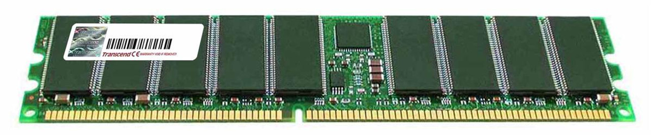 TS512MDL600SC Transcend 512MB PC2100 DDR-266MHz Registered ECC CL2.5 184-Pin DIMM 2.5V Memory Module