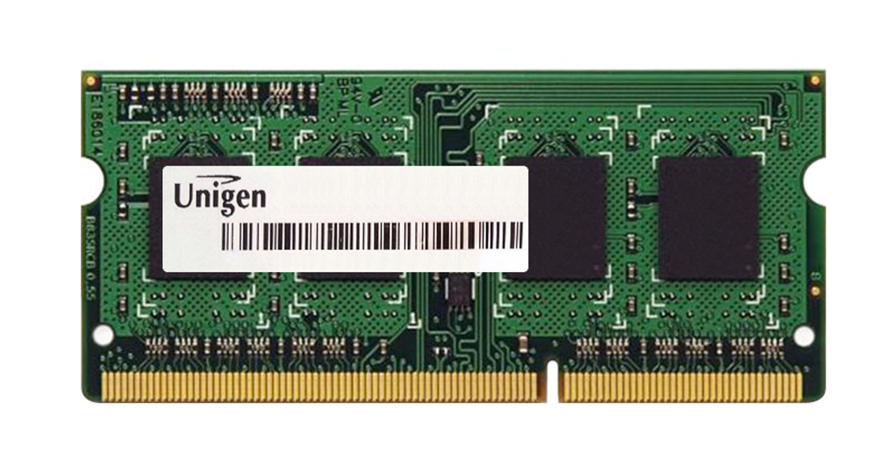 UG10U6400P8SU-8AF Unigen 8GB PC3-6400 DDR3-800MHz Unbuffered CL6 204-Pin SoDimm Dual Rank Memory Module