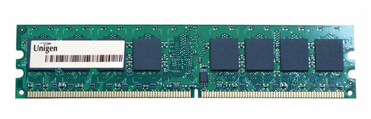 UG764D6688KP-GJ Unigen 512MB PC3200 DDR-400MHz non-ECC Unbuffered CL3 184-Pin DIMM Memory Module