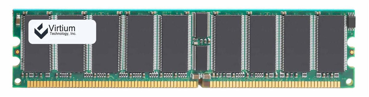 VL381L3223E-A2S Virtium 256MB PC2100 DDR-266MHz ECC Unbuffered CL2.5 184-Pin DIMM Single Rank Memory Module