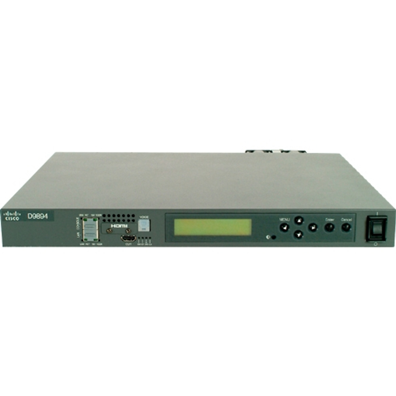 40297680 Cisco D9894 Video Decoder Functions: Video Decoding, Video Encoding, TV Tuning, Digital TV Receiver, Video Capturing, HDTV Tuning, Video Compression