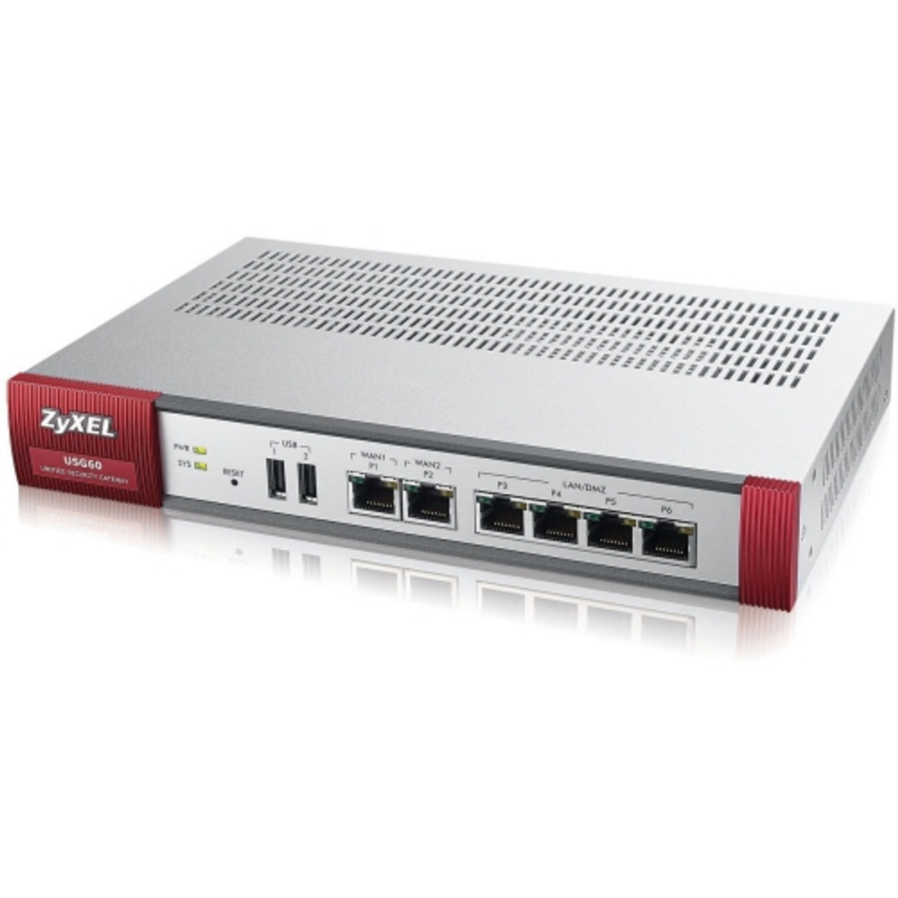 USG60-NB Zyxel Next Generation Unified Security Gateway with 20 Vpn Tun