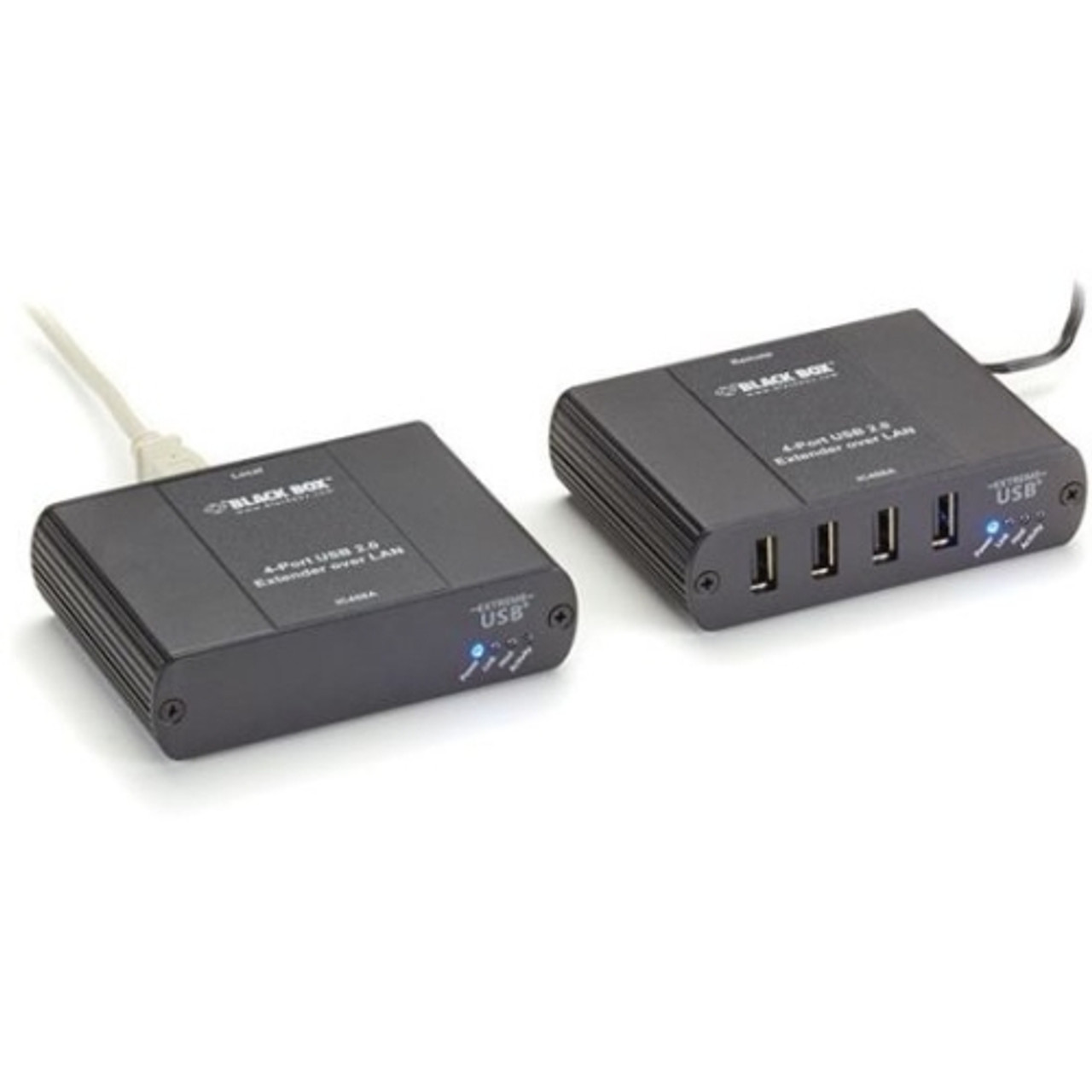 IC408A Black Box 4-Port USB 2.0 Extender LAN