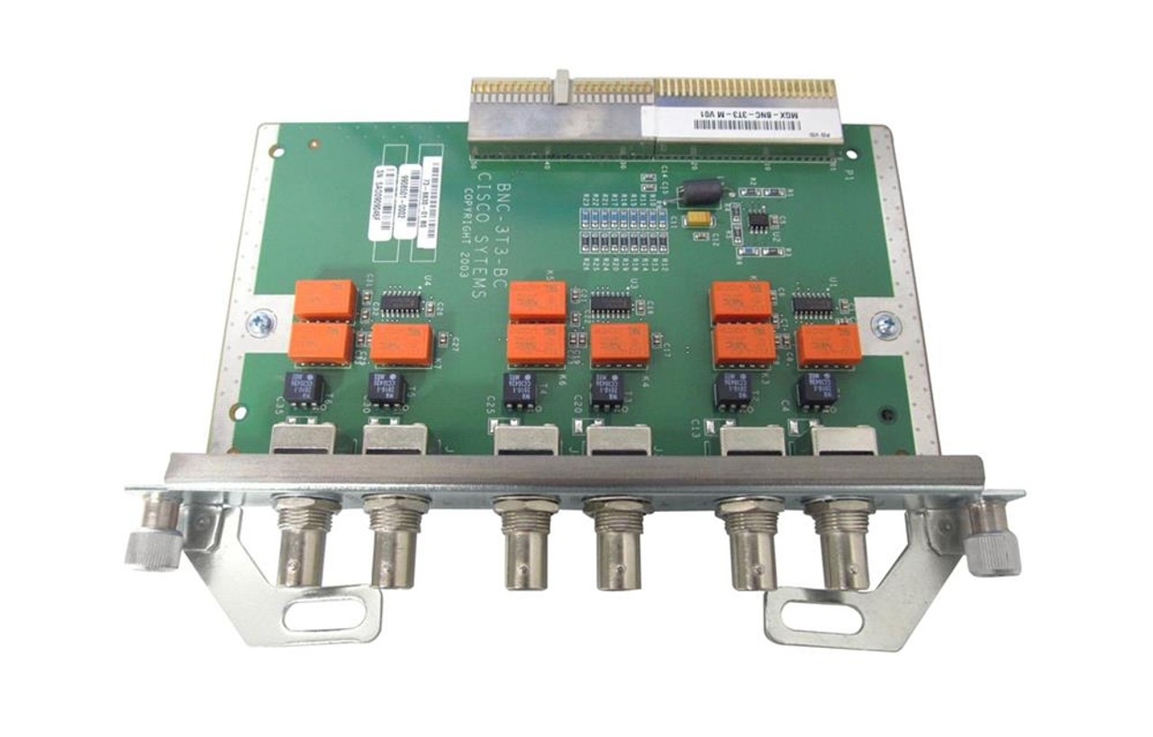 BNC-3T3-M Cisco Axis Line Module Back Card for MGX-SRM-3T3 (Refurbished)