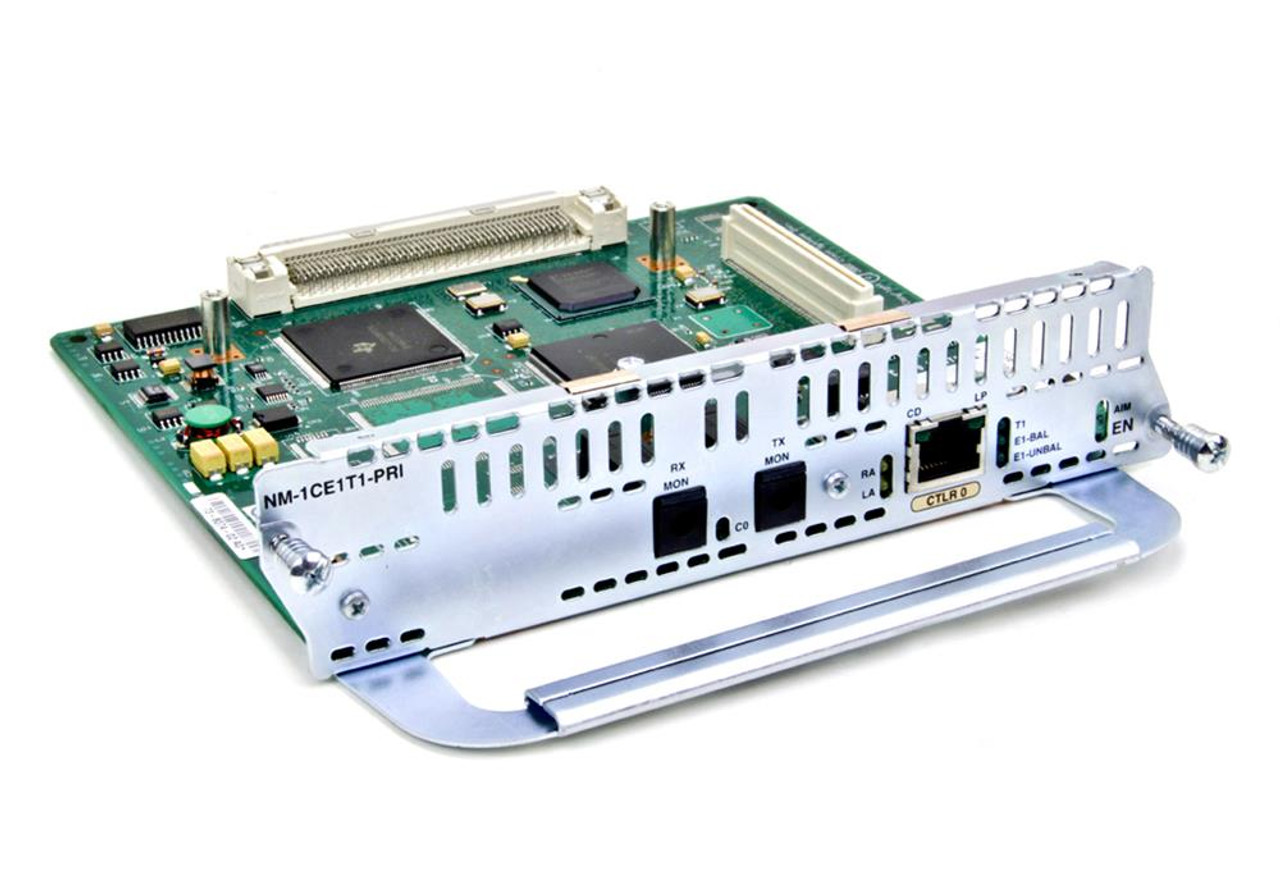 NM-1CE1T1-PRI-R Cisco NM-1CE1T1-PRI 1 Port Channelized E1/T1/ISDN Module (Refurbished)