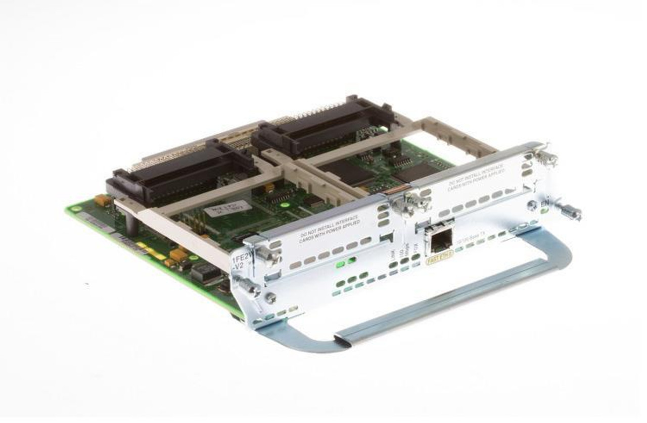 NM-1E1FE2W Cisco 1-Port Fast Ethernet Network Module (Refurbished)