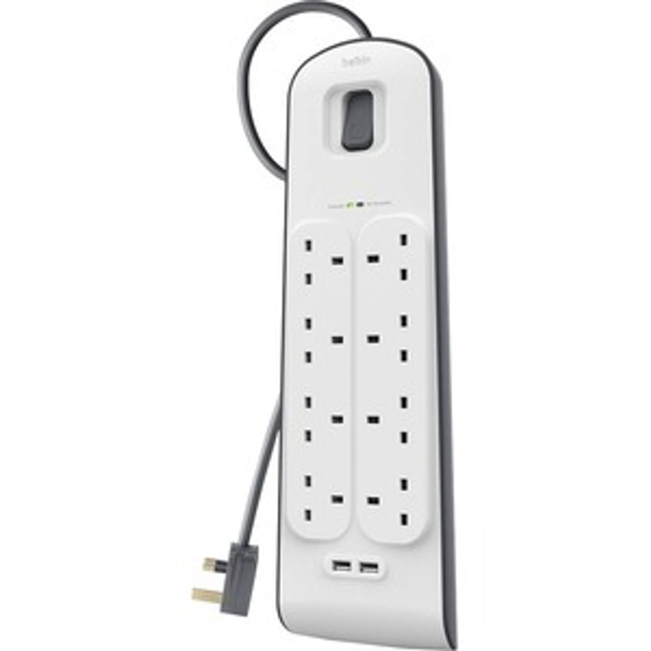 BSV804AF2M Belkin 6 Way Surge Protector Outlet (Refurbished)