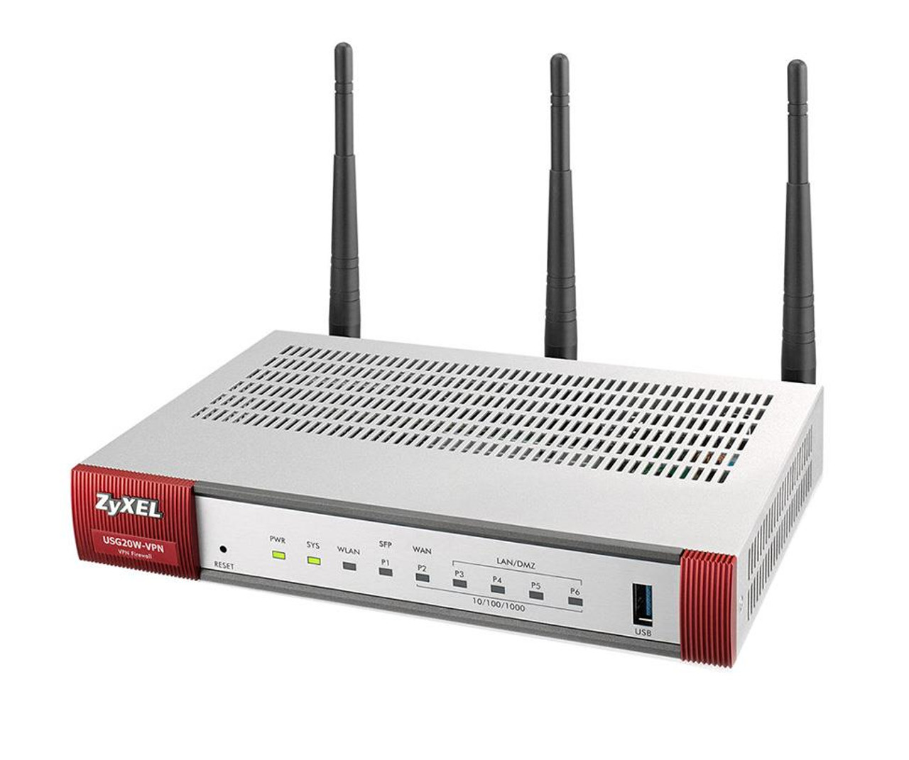 ZWUSG20W Zyxel ZyWALL USG 20W Wireless Unified Security Gateway 5 Port IEEE 802.11n (draft)