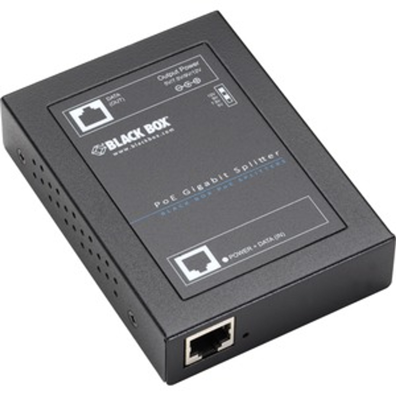 LPS2001 Black Box Gigabit Poe+ Splitter Bring Poe Power To Non-poe Devices