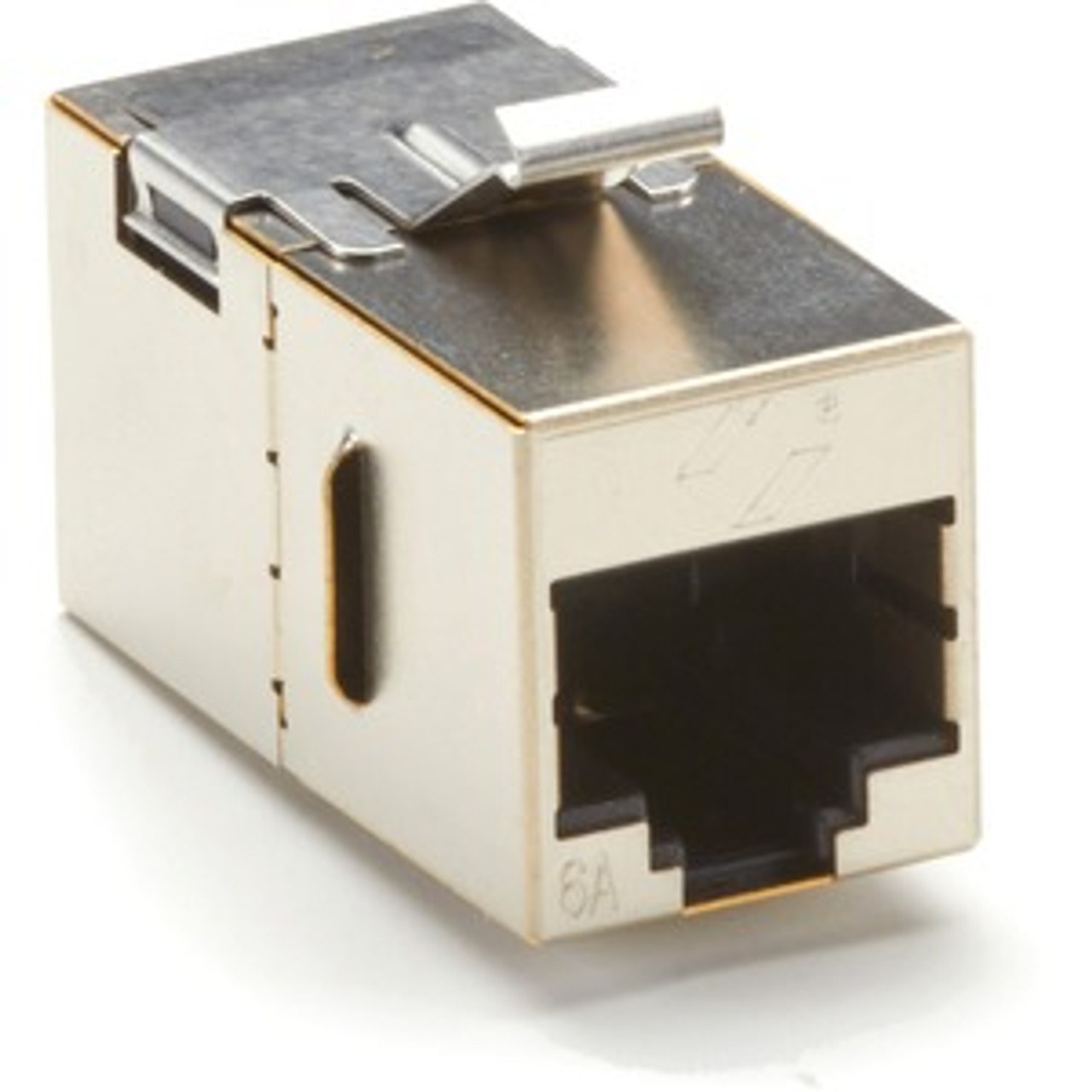 C6ACP70S-SV Black Box Cat6a Keystone Coupler Shielded